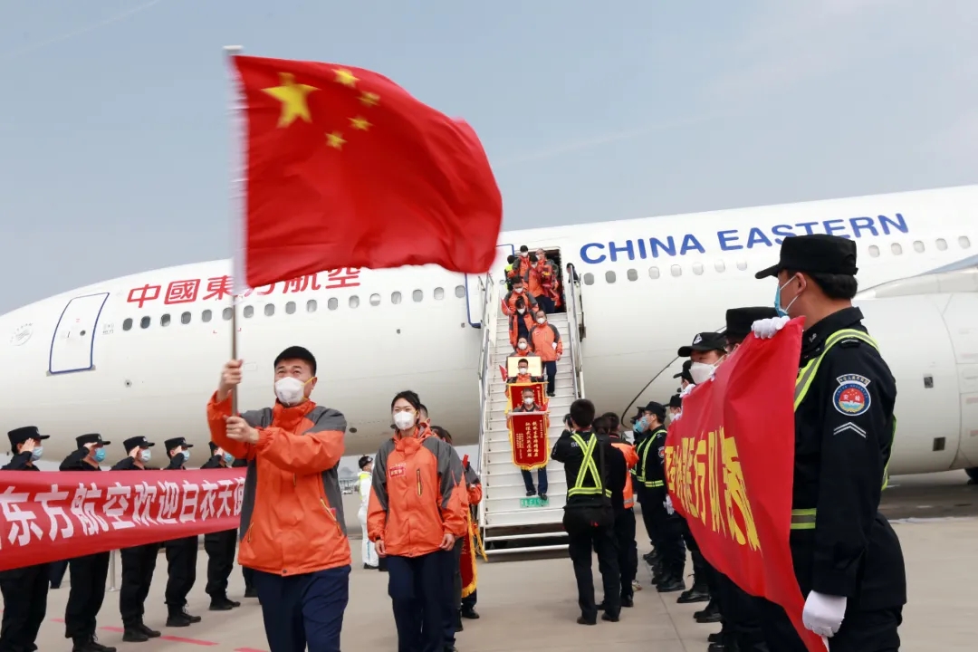 凱旋！西安國際醫(yī)學(xué)中心醫(yī)院支援湖北醫(yī)療隊回家