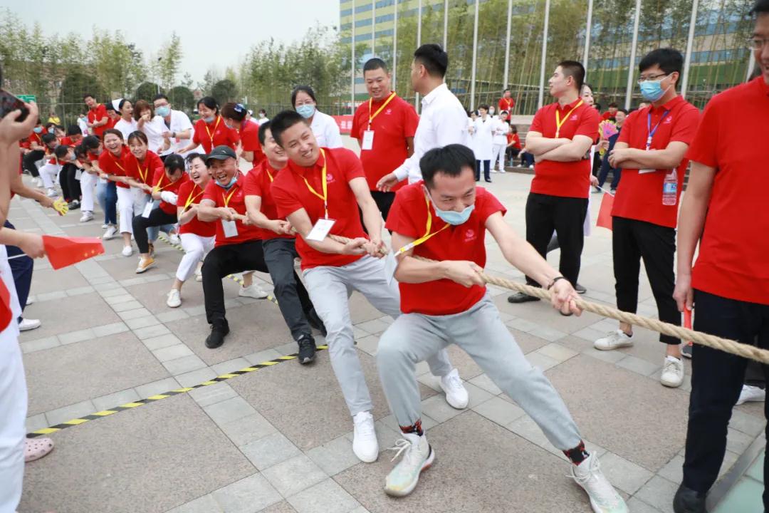 凝心聚力展風(fēng)采！我院拔河比賽圓滿舉行