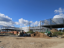 承德亞歐果仁有限公司在建杏核破碎、杏仁脫苦車間項(xiàng)目初見規(guī)模